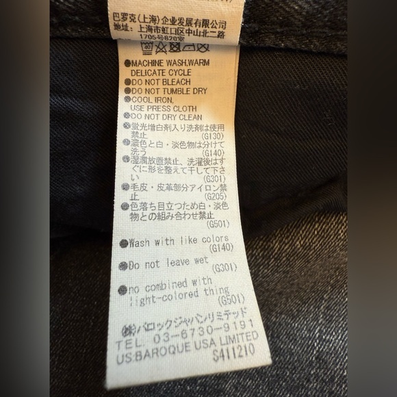 MOUSSY Vintage Dark Gray Wash Jeans Size 30 - Picture 8 of 12